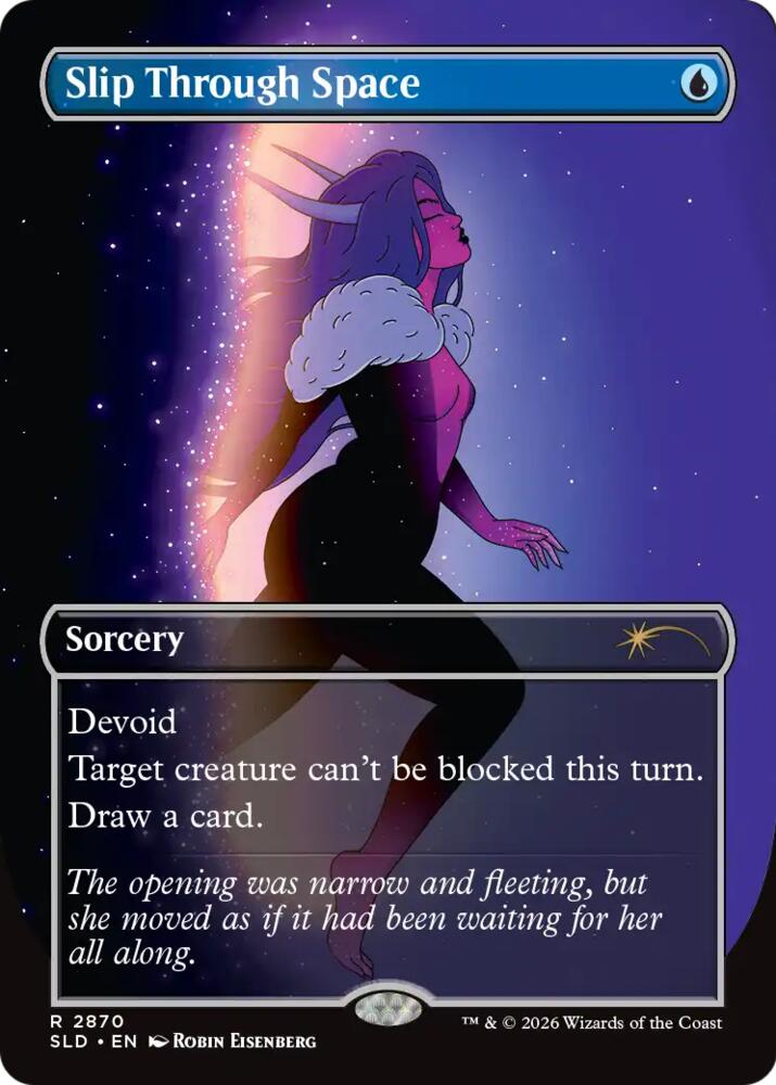 Slip Through Space 2870 card from Secret Lair Drop Series