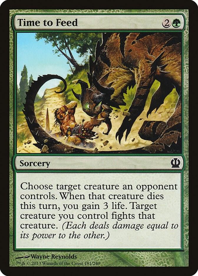 Time to Feed 181 card from Theros