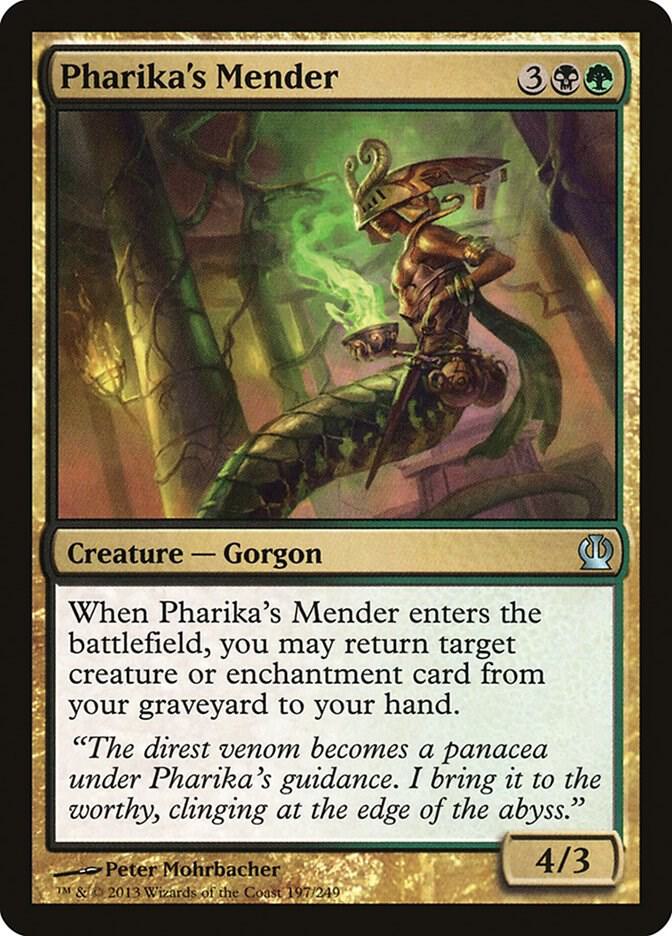 Pharika's Mender 197 card from Theros