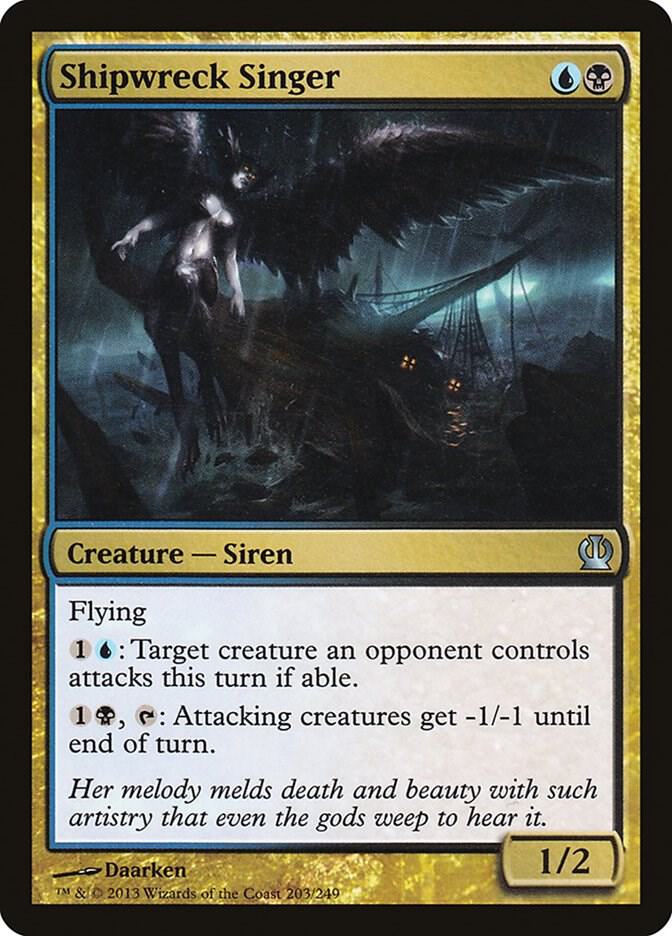 Shipwreck Singer 203 card from Theros