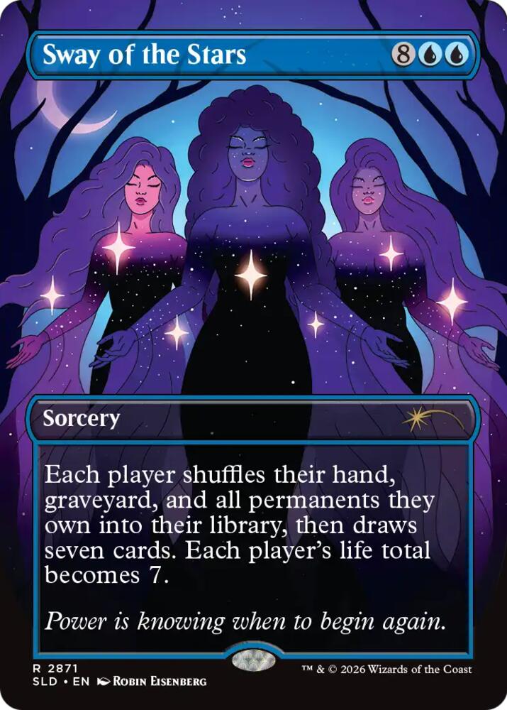 Sway of the Stars 2871 card from Secret Lair Drop Series