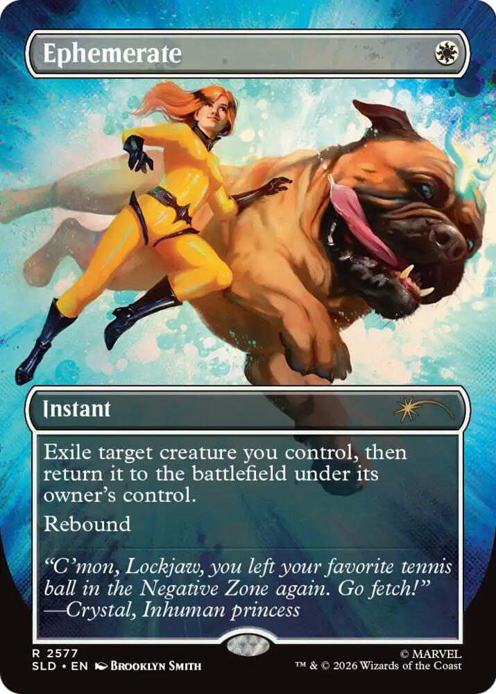 Ephemerate 2577 card from Secret Lair Drop Series
