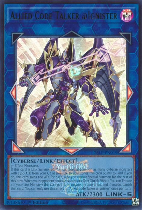 Allied Code Talker @Ignister (Emblazoned) 26LP-EN019 card from Limited Pack World Championship 2026