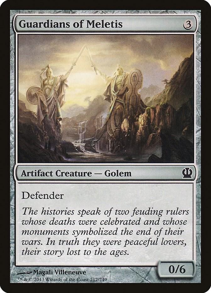 Guardians of Meletis 217 card from Theros