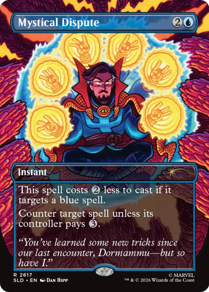 Mystical Dispute 2617 card from Secret Lair Drop Series