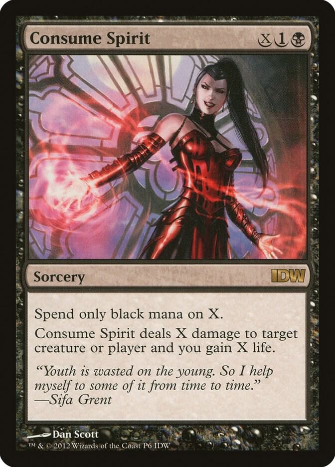 Consume Spirit (IDW Comics 2012) P6 card from Media Promos