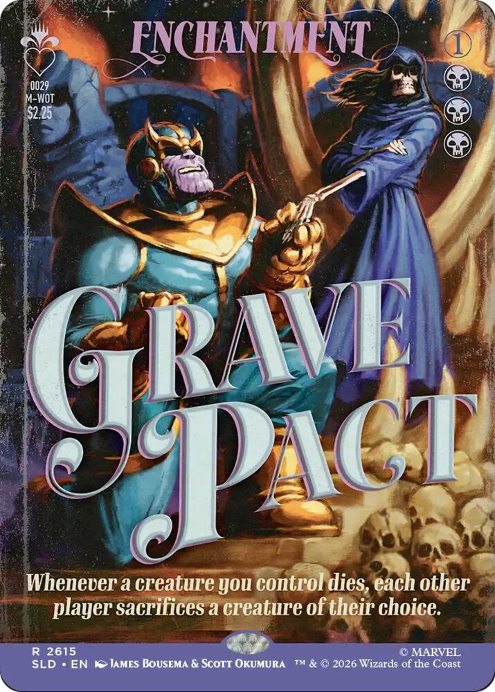 Grave Pact 2615 card from Secret Lair Drop Series