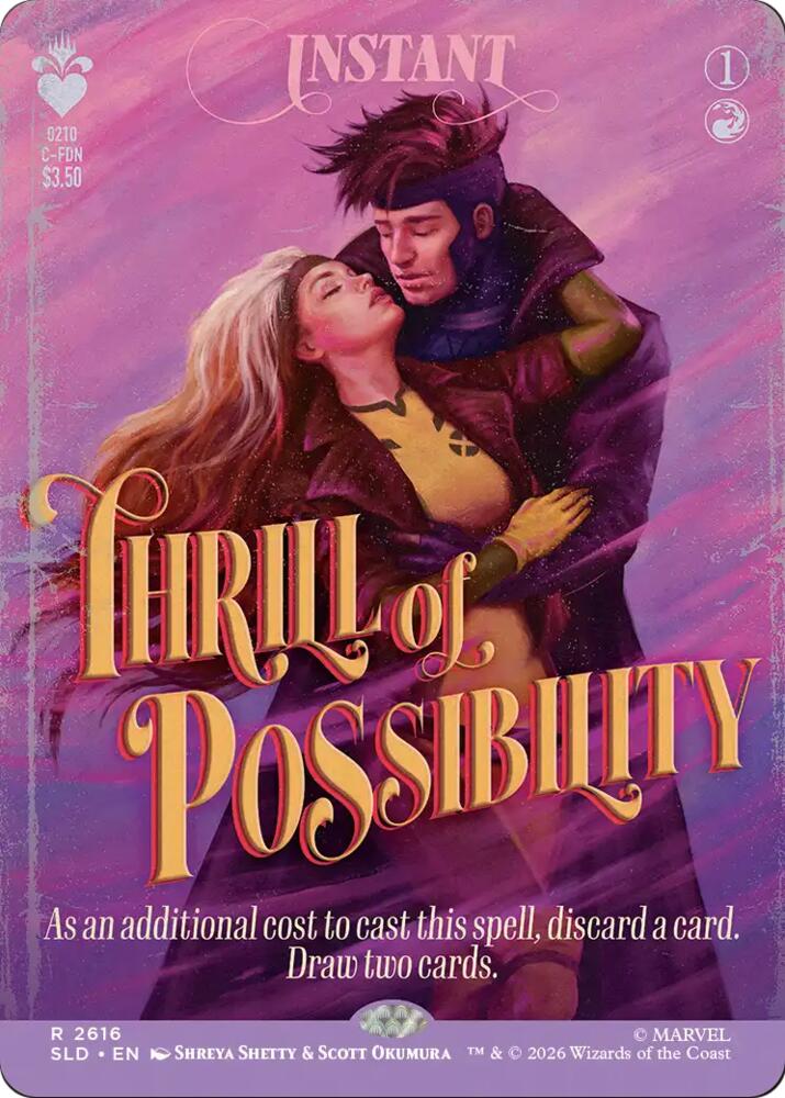 Thrill of Possibility 2616 card from Secret Lair Drop Series