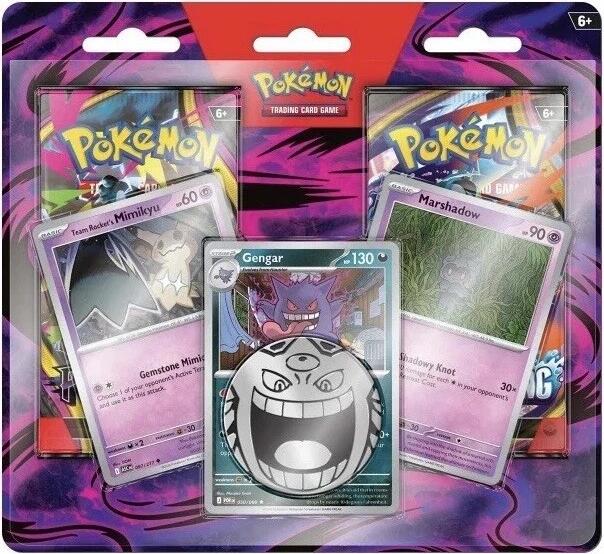 Enhanced 2-Pack Blister Pack [Gengar, Marshadow, Team Rocket's Mimikyu] card from Miscellaneous Cards & Products