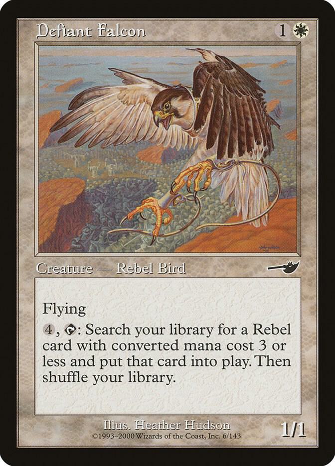 Defiant Falcon 6 card from Nemesis
