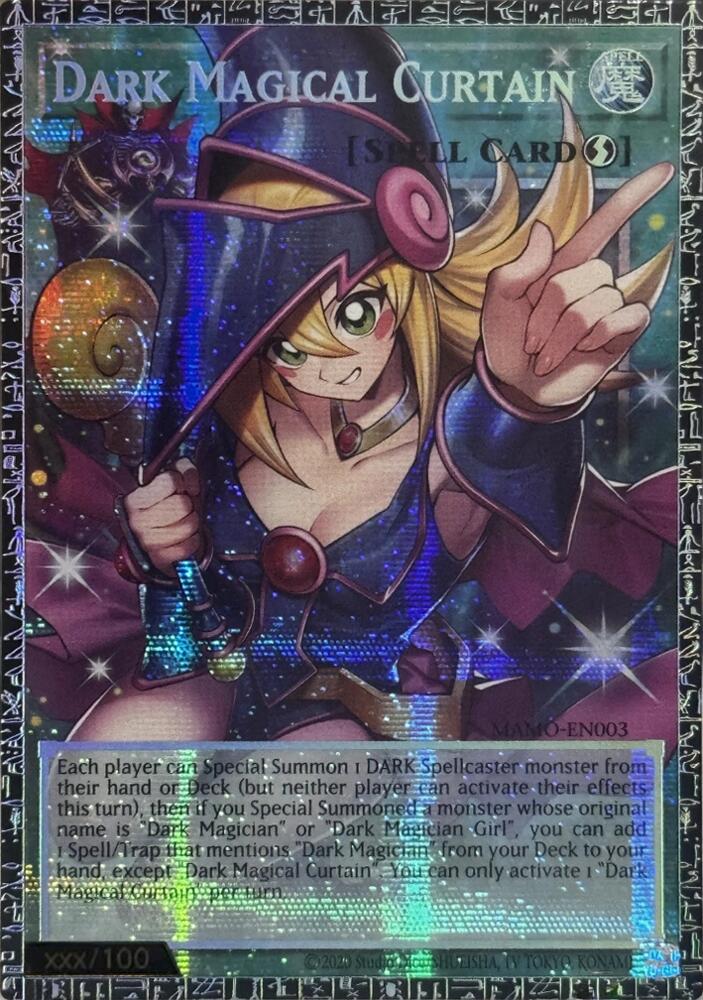 Dark Magical Curtain (GMR) MAMO-EN003 card from Magnificent Monsters