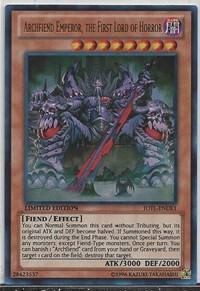 Archfiend Emperor, the First Lord of Horror JOTL-ENDE1 card from Judgment of the Light