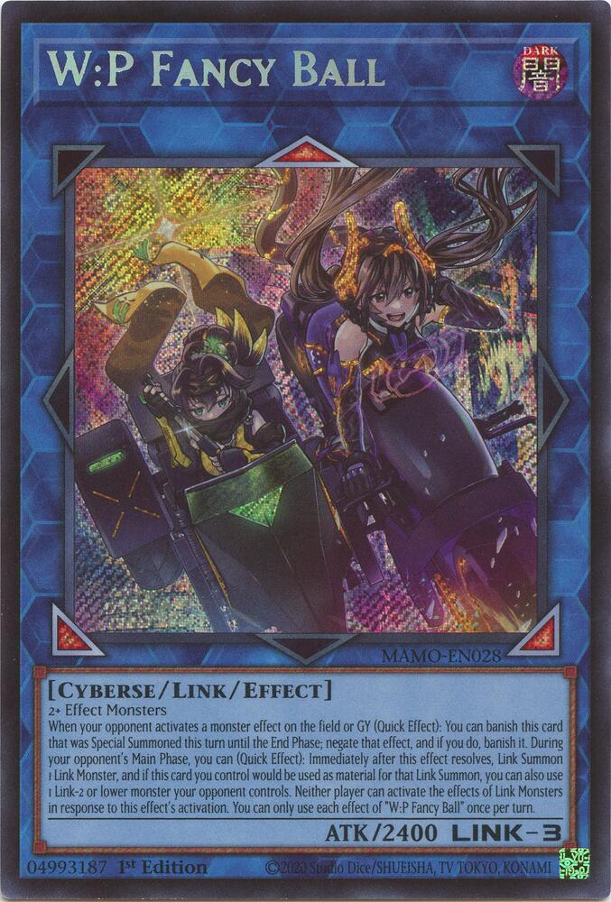 W:P Fancy Ball (Secret Rare) MAMO-EN028 card from Magnificent Monsters