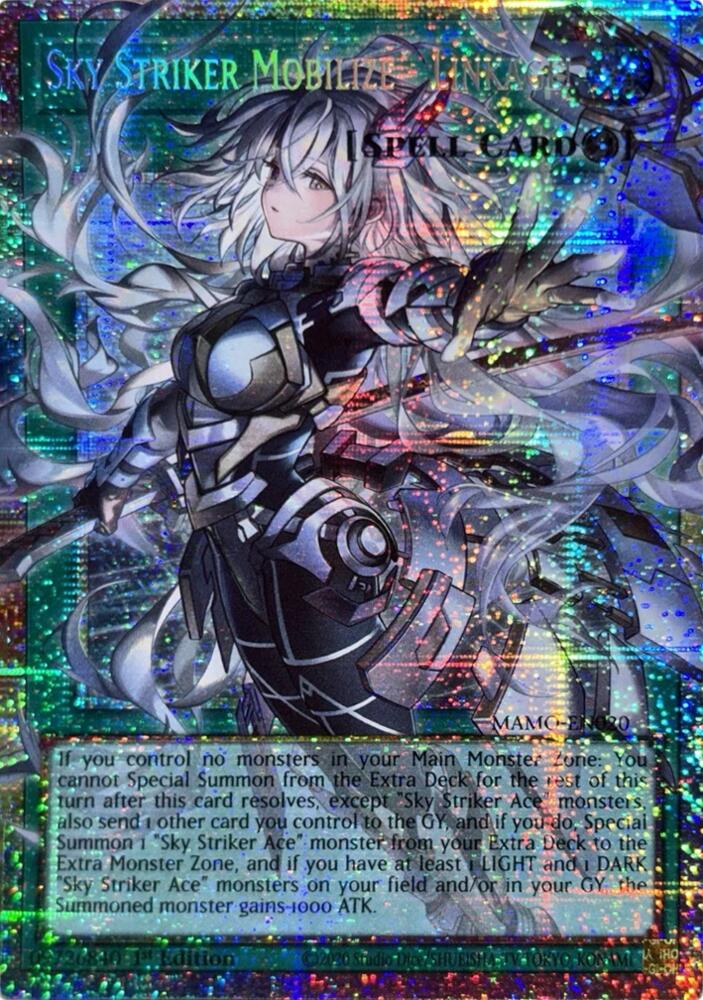 Sky Striker Mobilize - Linkage! (Starlight Rare) MAMO-EN020 card from Magnificent Monsters