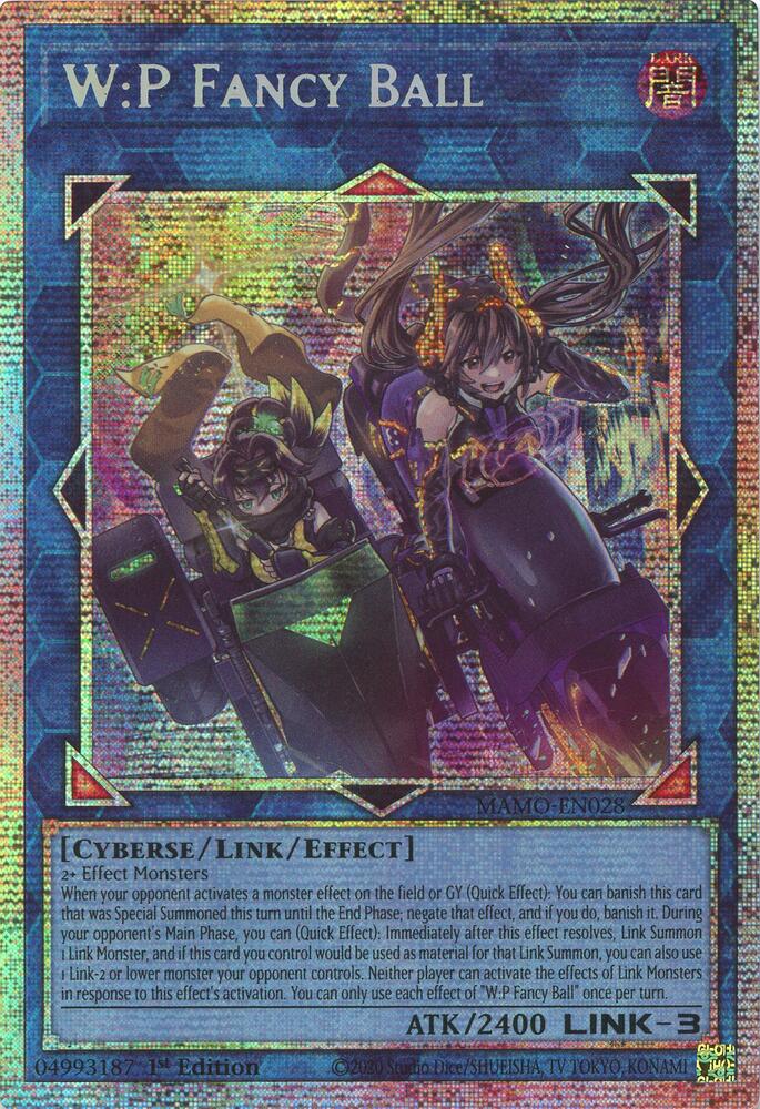 W:P Fancy Ball (Starlight Rare) MAMO-EN028 card from Magnificent Monsters
