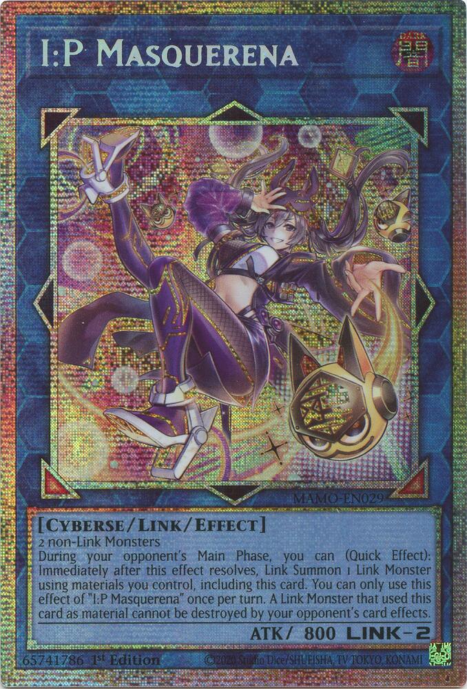 I:P Masquerena (Starlight Rare) MAMO-EN029 card from Magnificent Monsters