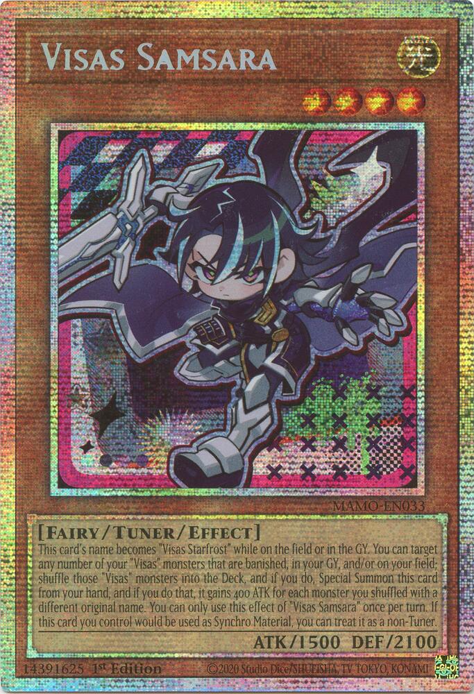 Visas Samsara (Starlight Rare) MAMO-EN033 card from Magnificent Monsters