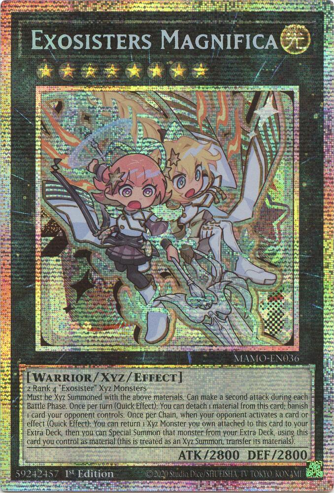 Exosisters Magnifica (Starlight Rare) MAMO-EN036 card from Magnificent Monsters