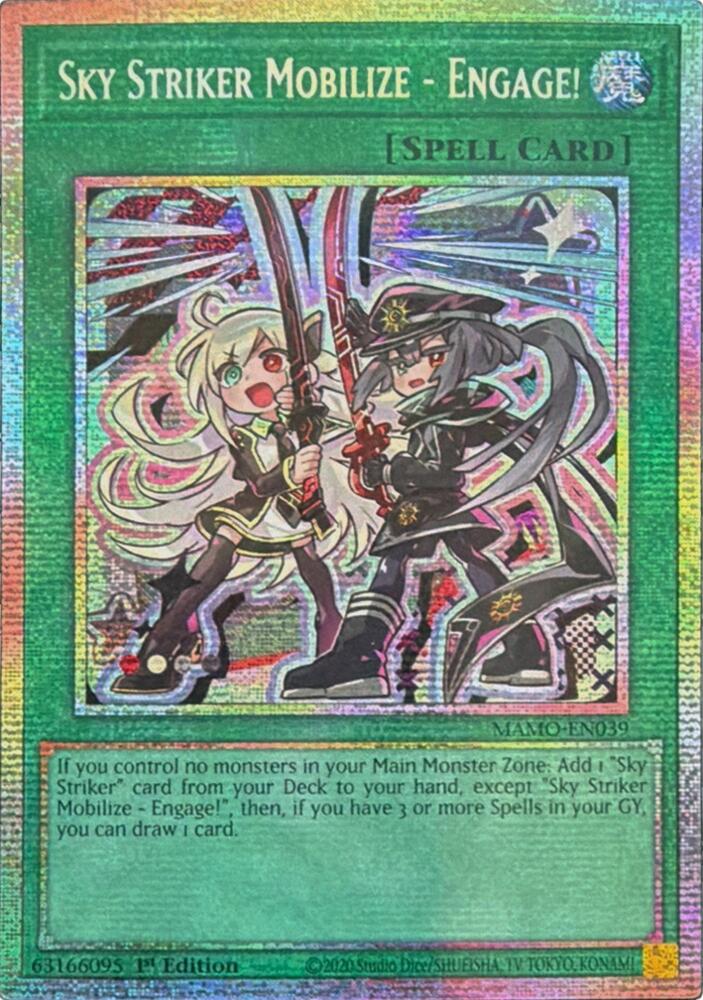 Sky Striker Mobilize - Engage! (Starlight Rare) MAMO-EN039 card from Magnificent Monsters