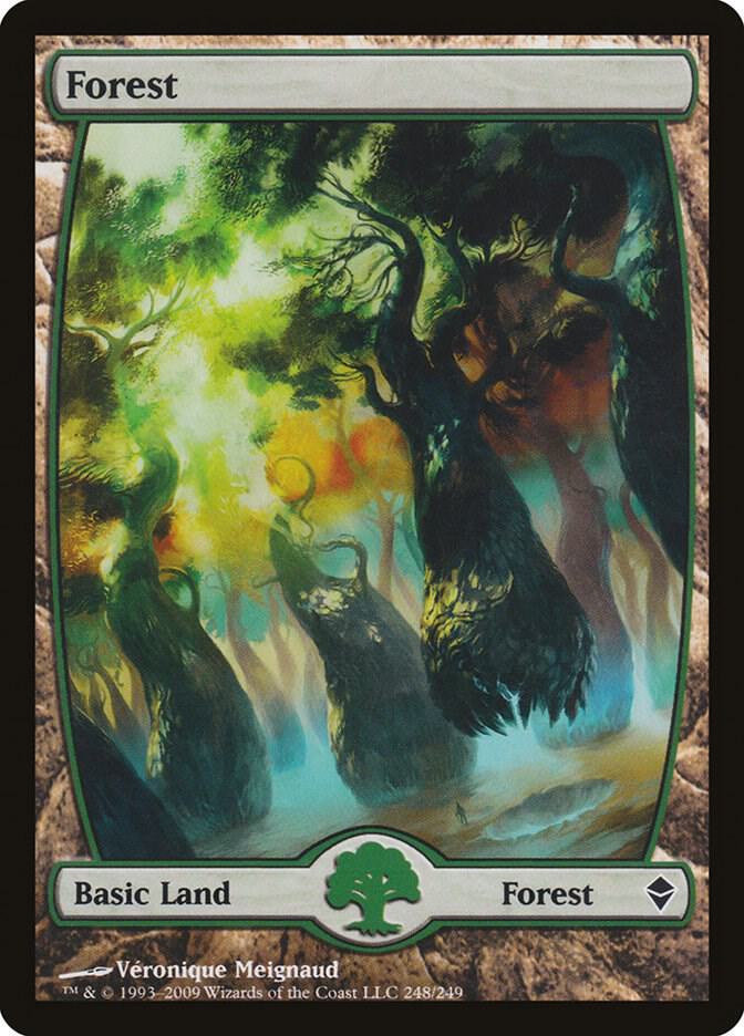 Forest - Full Art 248 card from Zendikar