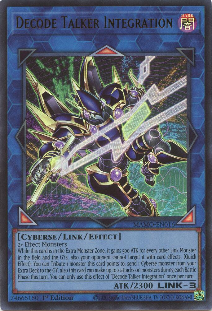 Decode Talker Integration MAMO-EN016 card from Magnificent Monsters