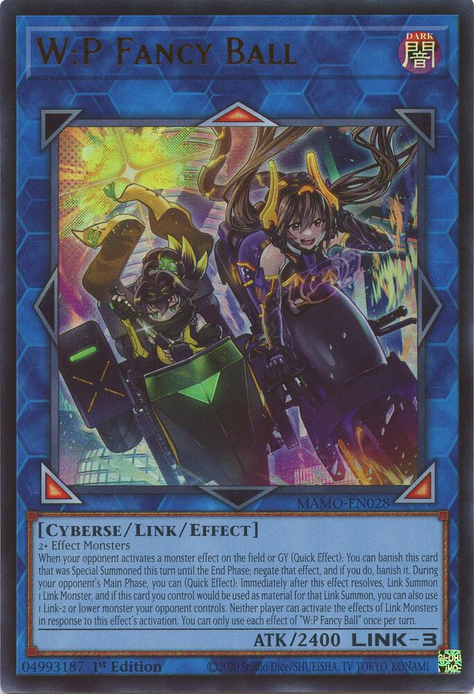 W:P Fancy Ball MAMO-EN028 card from Magnificent Monsters