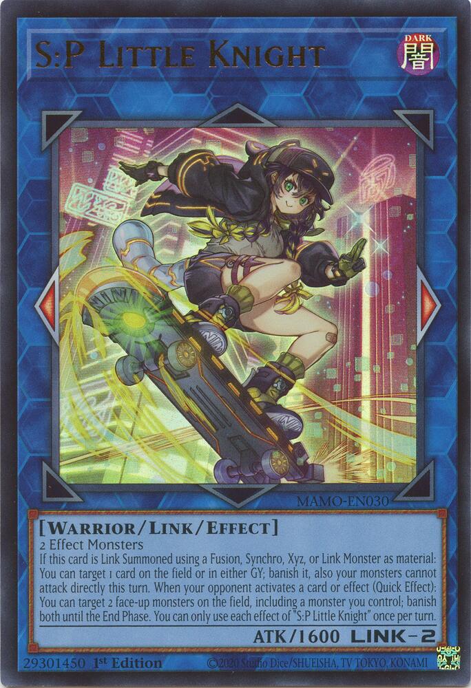 S:P Little Knight MAMO-EN030 card from Magnificent Monsters