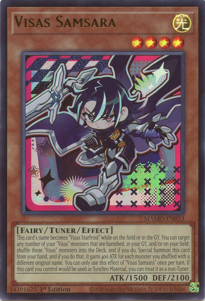 Visas Samsara MAMO-EN033 card from Magnificent Monsters
