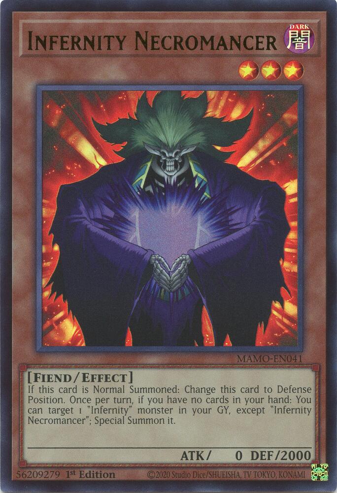 Infernity Necromancer MAMO-EN041 card from Magnificent Monsters