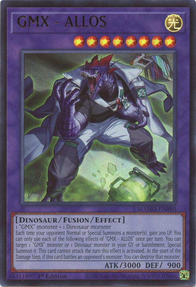 GMX - ALLOS MAMO-EN080 card from Magnificent Monsters