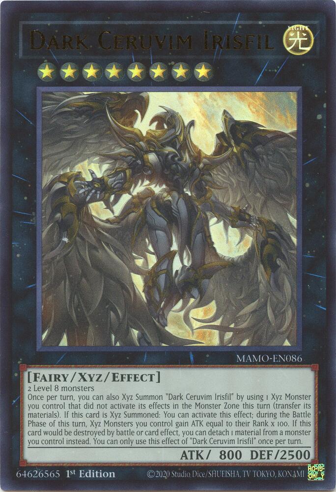 Dark Ceruvim Irisfil MAMO-EN086 card from Magnificent Monsters