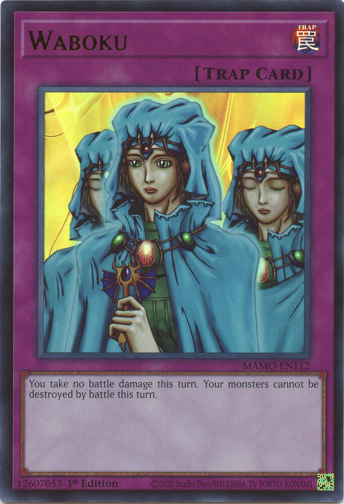 Waboku MAMO-EN112 card from Magnificent Monsters