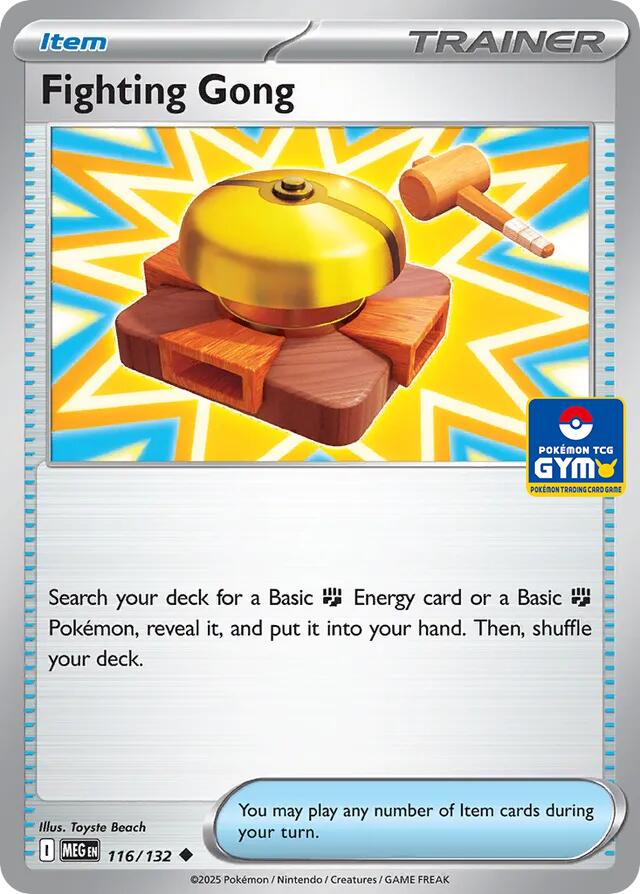 Fighting Gong (GYM) 116/132 card from Southeast Asia Exclusives