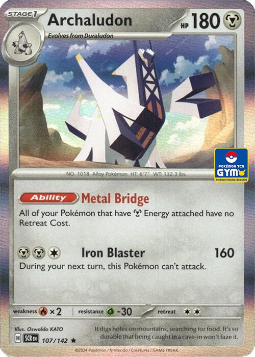 Archaludon (GYM) 107/142 card from Southeast Asia Exclusives
