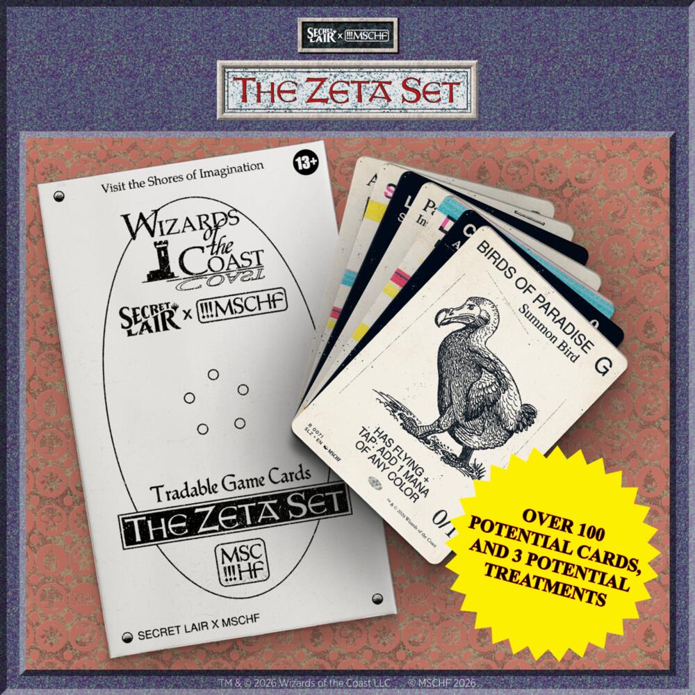 Secret Lair x MSCHF: The Zeta Set Booster Pack card from Secret Lair x MSCHF: The Zeta Set