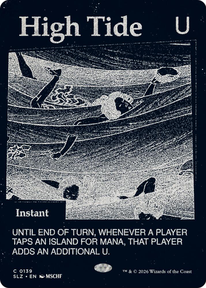 High Tide 139 card from Secret Lair x MSCHF: The Zeta Set
