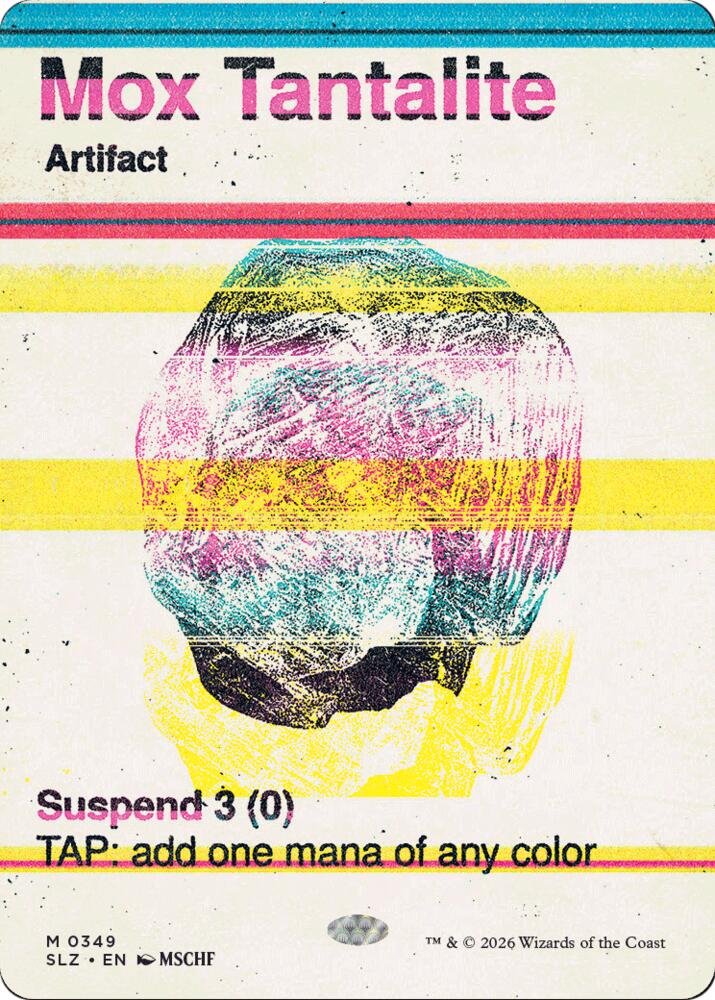 Mox Tantalite 349 card from Secret Lair x MSCHF: The Zeta Set
