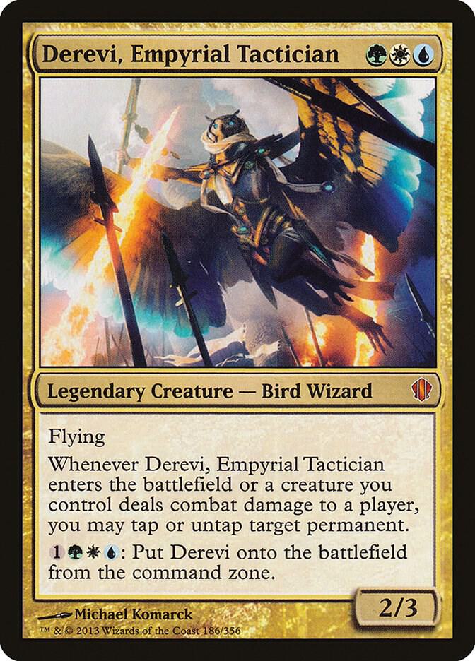 Derevi, Empyrial Tactician 186 card from Commander 2013