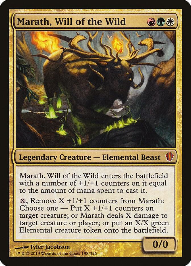 Marath, Will of the Wild 198 card from Commander 2013