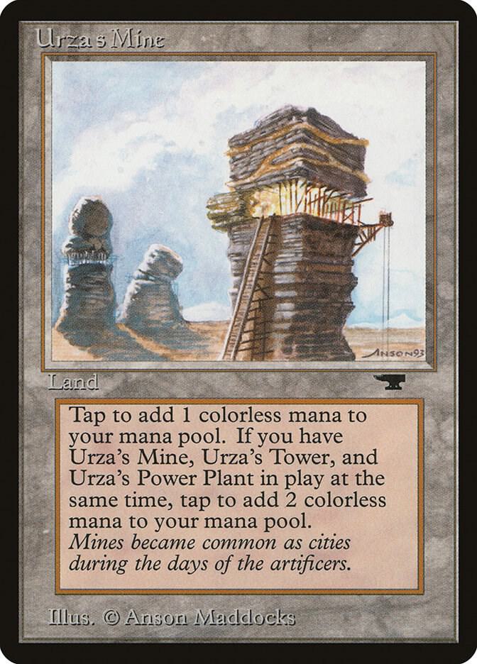 Urza's Mine (Tower) card from Antiquities