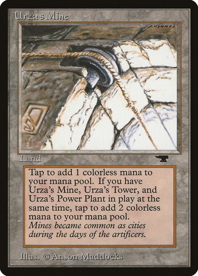 Urza's Mine (Pulley) card from Antiquities