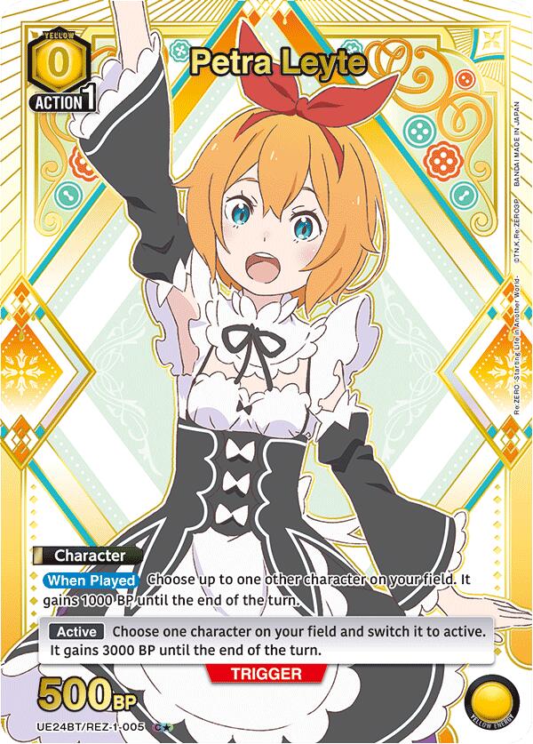 Petra Leyte (C*) UE24BT/REZ-1-005 card from UE24BT: Re:ZERO -Starting Life in Another World-