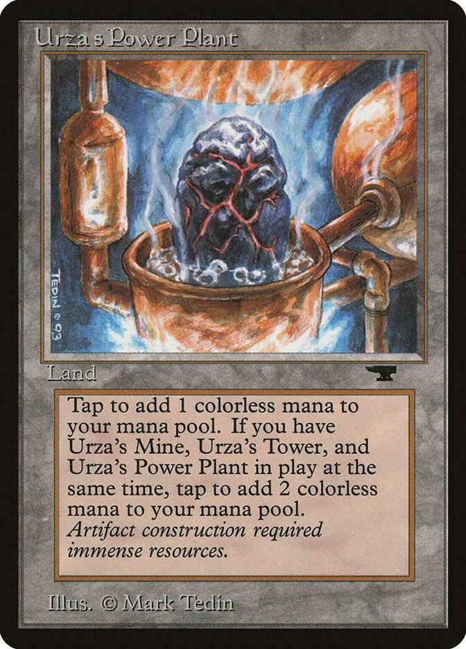 Urza's Power Plant (Rock in Pot) card from Antiquities