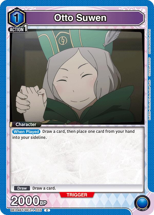 Otto Suwen UE24BT/REZ-1-035 card from UE24BT: Re:ZERO -Starting Life in Another World-