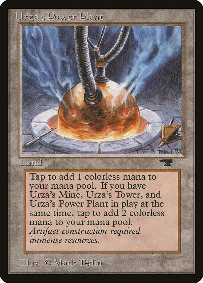 Urza's Power Plant (Sphere) card from Antiquities