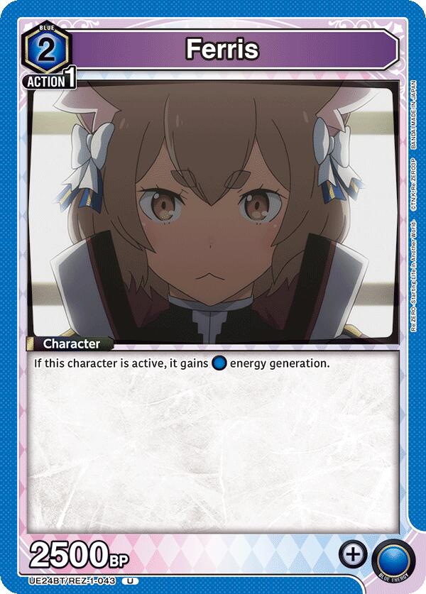 Ferris UE24BT/REZ-1-043 card from UE24BT: Re:ZERO -Starting Life in Another World-