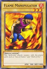 Flame Manipulator LCJW-EN001 card from Legendary Collection 4: Joey's World