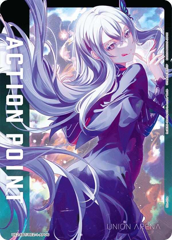 Action Point Card (AP06) UE24BT/REZ-1-AP06 card from UE24BT: Re:ZERO -Starting Life in Another World-