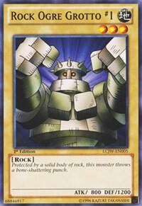 Rock Ogre Grotto #1 LCJW-EN005 card from Legendary Collection 4: Joey's World