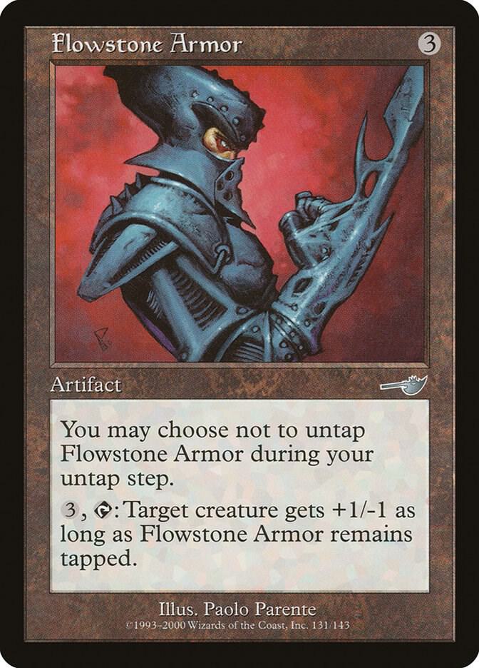 Flowstone Armor 131 card from Nemesis